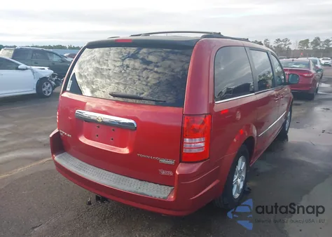 2009 Chrysler Town & Country Touring из США, поврежденный, VIN 2A8HR54X39R581552